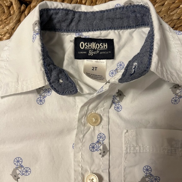 2T OshKosh Button Down Shirts - Picture 5 of 6